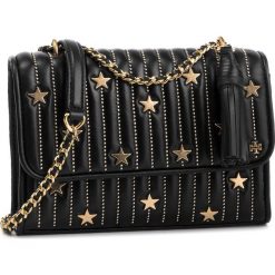 Torebka TORY BURCH - Star Stud Small Covertible Shoulder Bag 52309 Black 001. Czarne torebki klasyczne damskie Tory Burch, bez wzorów, ze skóry, eleganckie, bez dodatków. Za 2419,00 zł.