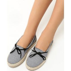 Espadryle damskie: Czarne Espadryle Mystified