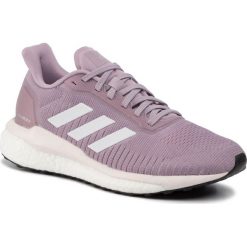Buty adidas - Solar Drive 19 W EF1420 Sofvis/Ftwwht/Orctin. Fioletowe buty sportowe damskie Adidas, bez wzorów, z tworzywa sztucznego, sportowe, do biegania. Za 499,00 zł.