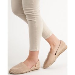 ZAMSZOWE ESPADRYLE VICES. Czarne baleriny damskie vices, bez wzorów, z zamszu, bez obcasa. Za 99,90 zł.
