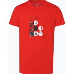 Review - T-shirt męski, czerwony. Czerwone t-shirty męskie Review, s, z nadrukiem, bez kołnierzyka. Za 39,95 zł.
