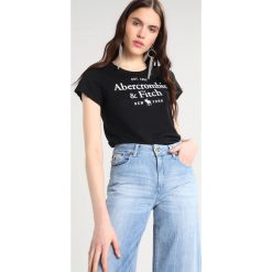 T-shirty damskie: Abercrombie & Fitch MOOSE LOGO TEE Tshirt z nadrukiem black