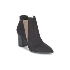 Botki LPB Shoes ILEANE. Czarne botki damskie marki LPB Shoes, bez obcasa, bez zapięcia. Za 247,20 zł.