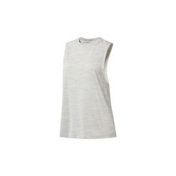 Topy na ramiączkach / T-shirty bez rękawów Reebok Sport Top Training Essentials Marble. Białe topy sportowe damskie Reebok Sport, s. Za 99,95 zł.