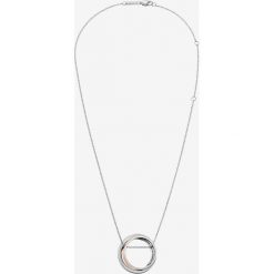 Calvin Klein Loud Naszyjnik Srebrny Beżowy. Szare naszyjniki damskie Calvin Klein, srebrne. Za 385,95 zł.