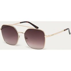 Guess Jeans - Okulary GF0338. Pomarańczowe okulary przeciwsłoneczne damskie Guess Jeans. W wyprzedaży za 399,90 zł.