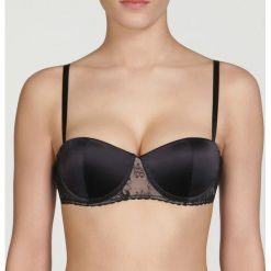 Biustonosze bardotka: Biustonosz push-up Luxe Collection