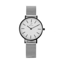 Zegarek JP Gatsby Zegarek damski Gravity Black White / Silver JPG1028 uniwersalny. Szare zegarki damskie JP Gatsby. Za 359,10 zł.