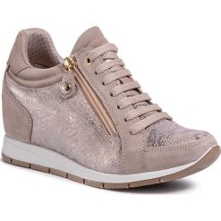 Sneakersy IMAC - 507450 Dove/Beige 74357/013. Brązowe półbuty damskie Imac, bez wzorów, ze skóry, bez obcasa, bez zapięcia. W wyprzedaży za 239,00 zł.