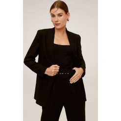 Mango - Żakiet Leonora. Czarne kamizelki damskie Mango, xs, bez wzorów, z poliesteru. Za 199,90 zł.