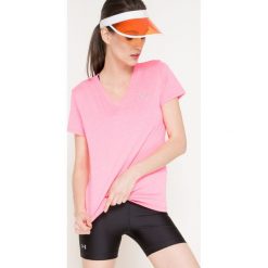 Under Armour - Top Threadborne Train SSV. Szare topy sportowe damskie marki Under Armour, m, z materiału, z krótkim rękawem. W wyprzedaży za 129,90 zł.