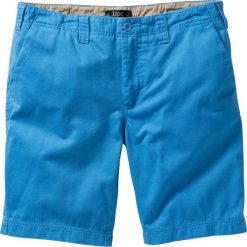 Bermudy chino bonprix niebieski. Niebieskie spodenki i szorty męskie bonprix, m, bez wzorów. Za 69,99 zł.