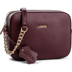 Torebka LASOCKI - BRT-071 Burgundy. Czerwone listonoszki damskie marki Lasocki, ze skóry. Za 139,99 zł.