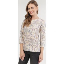 Żółty Sweter Jynieth. Żółte swetry damskie Born2be, xl, bez wzorów, bez rękawów, bez kaptura. Za 79,99 zł.