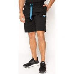 Szorty materiałowe Emporio Armani Underwear 111004 0P571 00020. Czarne spodenki i szorty męskie Emporio Armani Underwear, xxl, bez wzorów, z bawełny. Za 339,00 zł.