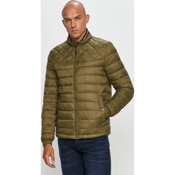 Tommy Hilfiger - Kurtka. Zielone płaszcze męskie TOMMY HILFIGER, s, bez wzorów, krótkie, bez kaptura. Za 899,90 zł.