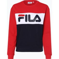 FILA - Damska bluza nierozpinana – Leah, czarny. Czarne bluzy damskie Fila, s, z nadrukiem, bez rękawów, bez kaptura. Za 309,95 zł.