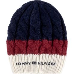 Czapki damskie: Czapka damska TOMMY HILFIGER – Chunky Cable Beanie AW0AW04401 901