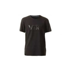 T-shirty z krótkim rękawem Vans Ap M Flying VS Tee VN0004YIBLK. Czarne t-shirty męskie Vans, s, bez wzorów, bez kołnierzyka, krótkie. Za 89,99 zł.