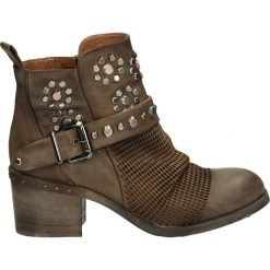 Botki damskie na zamek: Botki - C353 NEW TORT