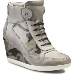 Buty zimowe damskie: Sneakersy DOLCE PIETRO – 0853-111-01-1 Moro/Szary 1023