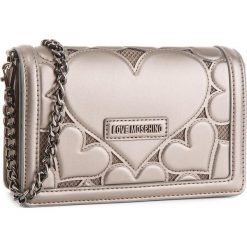 Torebka LOVE MOSCHINO - JC4048PP16LH0910 Peltro. Brązowe torebki klasyczne damskie Love Moschino, z materiału. Za 879,00 zł.