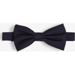 Tommy Hilfiger Tailored - Muszka męska z jedwabiu, niebieski. Niebieskie muszki męskie Tommy Hilfiger Tailored, bez wzorów, prążkowane. Za 179,95 zł.