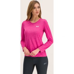 Bluzka Jack Wolfskin Sky Range 1806721-2054. Różowe bluzki damskie Jack Wolfskin, l, bez wzorów, z poliesteru, bez kołnierzyka, bez rękawów. W wyprzedaży za 129,00 zł.