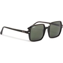 Okulary przeciwsłoneczne RAY-BAN - Square II 0RB1973 901/31 Green/Black. Czarne okulary przeciwsłoneczne damskie Ray-Ban. Za 619,00 zł.