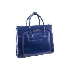 Torba MCKLEIN Lake Forest 15.6 cali Granatowy. Niebieskie torby na laptopa Mcklein, w paski. Za 858,99 zł.