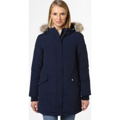 Tommy Jeans - Damska kurtka puchowa, niebieski. Niebieskie kurtki damskie Tommy Jeans, xs, bez wzorów, z jeansu, bez kaptura. Za 899,95 zł.