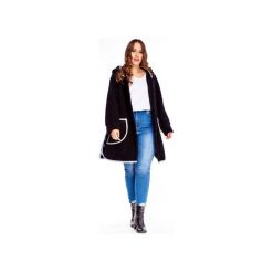 Sweter z łączonych faktur. Czarne swetry damskie Bird, xl, bez wzorów, bez rękawów, bez kaptura. Za 472,00 zł.
