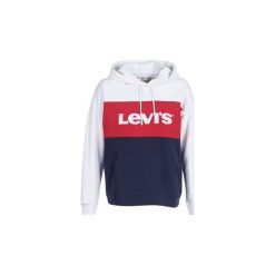 Bluzy Levis CB SPORTSWEAR HOODIE. Niebieskie bluzy damskie Levi's®, s, bez wzorów, bez rękawów, bez kaptura. Za 329,00 zł.