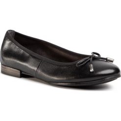 Baleriny S.OLIVER - 5-22112-24 Black Nappa 022. Czarne baleriny damskie S.Oliver, bez wzorów, ze skóry, bez obcasa. Za 209,00 zł.
