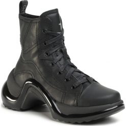 Sneakersy TOGOSHI - TG-16-03-000134 601. Czarne półbuty damskie Togoshi, ze skóry ekologicznej. W wyprzedaży za 429,00 zł.
