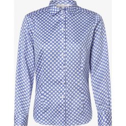 Eterna Comfort Fit - Bluzka damska – łatwa w prasowaniu, niebieski. Niebieskie bluzki damskie Eterna Comfort Fit, bez wzorów, klasyczne, z klasycznym kołnierzykiem, bez rękawów. Za 229,95 zł.