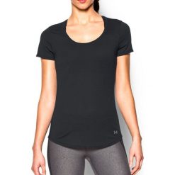 Under Armour Koszulka damska Threadborne Streaker czarna r. S (12715171). Czarne bluzki damskie marki Under Armour, s. Za 85,00 zł.