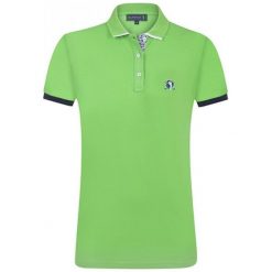 Sir Raymond Tailor Koszulka Polo Damska Gross Xl Zielona. Zielone koszulki damskie marki Sir Raymond Tailor, xl, bez wzorów, klasyczne, polo, bez rękawów. Za 109,00 zł.