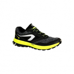 Buty do biegania KIPRUN TRAIL TR męskie. Czarne bez kategorii marki KALENJI, z poliesteru, do biegania. Za 179,99 zł.