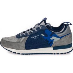 Pepe Jeans tenisówki męskie Tinker Pro 73 Fusion 41 szare. Szare trampki męskie Pepe Jeans, bez wzorów, z jeansu, bez zapięcia. Za 479,00 zł.
