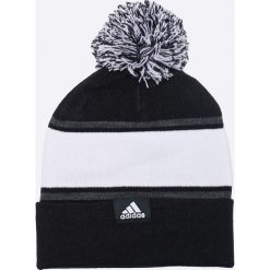 Adidas Performance - Czapka. Czarne czapki damskie adidas Performance, na zimę, z dzianiny. W wyprzedaży za 69,90 zł.