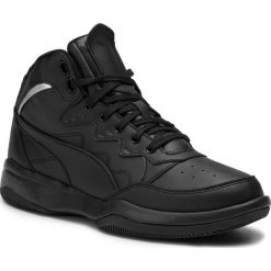Sneakersy PUMA - Rb Playoff L 370546 02 Puma Black/Puma Silver. Czarne sneakersy męskie Puma, na co dzień, bez wzorów, ze skóry ekologicznej, bez zapięcia. W wyprzedaży za 209,99 zł.