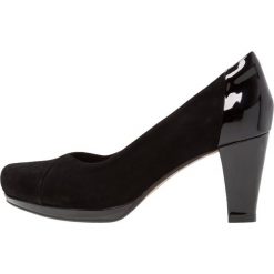 Czółenka: Clarks CHORUS CAROL Czółenka na platformie black
