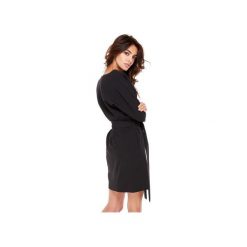 Sukienka Via. Czarne sukienki damskie marki Ooh la la, na co dzień, xl, bez wzorów, z elastanu, eleganckie, bez kołnierzyka, bez rękawów, proste. Za 199,00 zł.
