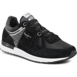 Sneakersy PEPE JEANS - PMS30655 Black 999. Czarne sneakersy męskie Pepe Jeans, bez zapięcia. Za 429,00 zł.