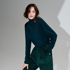 Sweter z wełny i kaszmiru - Turkusowy. Niebieskie bez kategorii Reserved, s, z wełny. Za 179,99 zł.