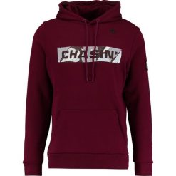 Bluzy męskie: Chasin’ STEVENS Bluza z kapturem mineral burgundy