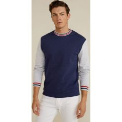 Mango Man - Bluza Pal. Szare bejsbolówki męskie Mango Man, l, z bawełny, bez kaptura. Za 159,90 zł.
