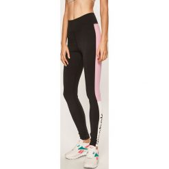 Reebok - Legginsy. Czarne spodnie damskie Reebok, s, z elastanu. Za 139,90 zł.