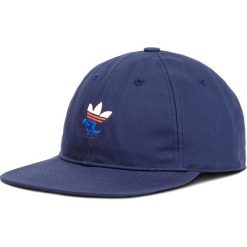Czapka z daszkiem adidas - Push Snap Back DH2579 Conavy. Niebieskie czapki męskie Adidas, bez wzorów, z bawełny. W wyprzedaży za 129,00 zł.